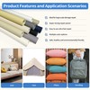 KING MOUNTAIN Canvas Repair Patch 16×60 Inch Self-Adhesive Waterproof Fabric