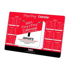 2021 Day To Day Desk Top Stand Up Tear Off Block Calendar - Daily Quotes & Facts