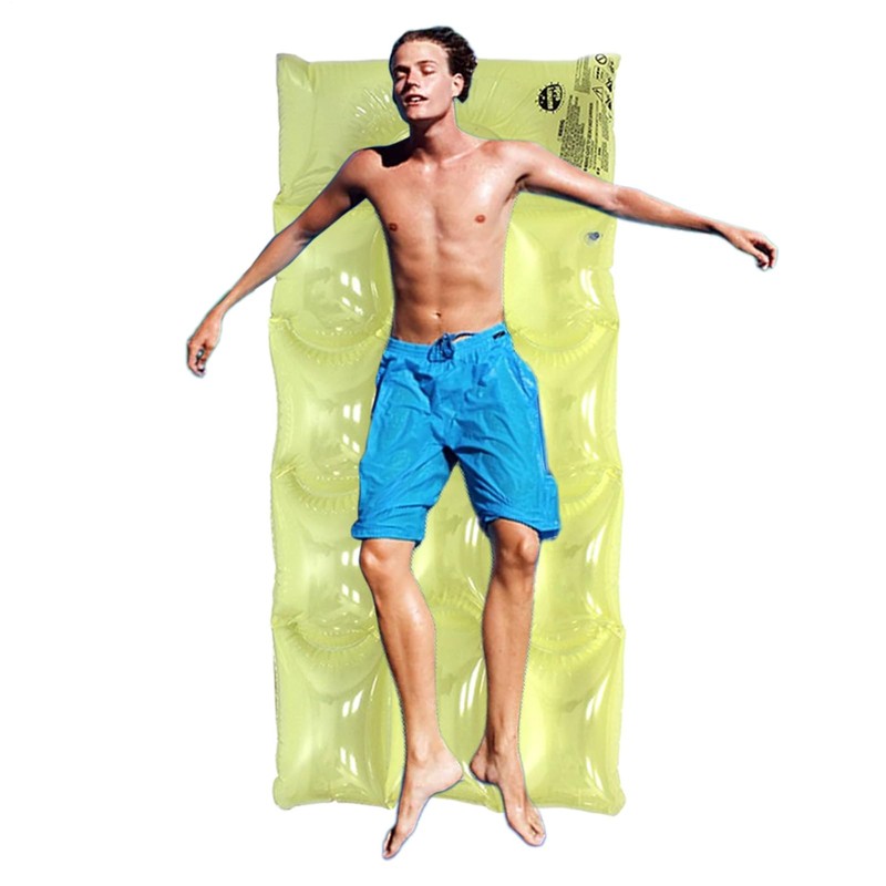Pool Floats for Adults | Inflating Water Lounger | Foldable