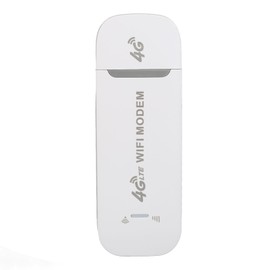 VBESTLIFE 4G LTE USB WiFi Dongle, Mobile Hotspot Router, 150Mbps Portable Modem Device with SIM Card Slot for Travel, Support 8 Users