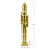 Jeco Inc. 36 Inch Wooden Gold King Nutcracker
