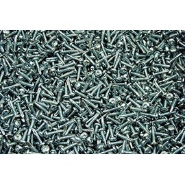 (1000) Square Drive Pan Head 10 x 3/4 Self-Drilling Screws Tek Zinc Plated #10