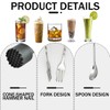 EORPAVU Cocktail Sets 2 PC Cocktail Stirrers with 1 PC