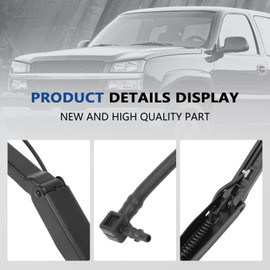 KASturrboo 1 Pair Front Windshield Wiper Arm Kit Compatible with 2002-2007 Silverado Avalanche Suburban Tahoe Sierra Yukon Escalade Replaces OE 42694 42547 15829647 15829648