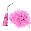 1000Pkg. Pre-Bent applicator Tips 18 Ga. Pink Dental PreBent Cavity