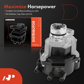 A-Premium Ignition Distributor with Cap and Rotor Compatible with Chrysler Sebring 2002-2005 & Dodge Stratus 2002-2005 & Mitsubishi Eclipse 2002-2005, Galant 2002-2003, 3.0L