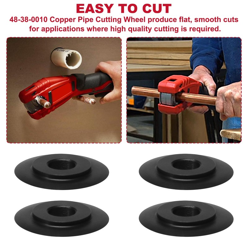 QQZ 48-38-0010 Copper Pipe Cutting Wheel for Milwaukee M12 Electric