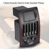 5 Band Acoustic Electric Guitar Preamp EQ Equalizer Pickup Tuner