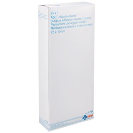 Meditrade 4764 Abe Sterile Wound Dressing, 25 cm Length x 10 cm Width (Pack of 25)
