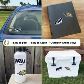 Desert Cactus Oral Roberts University Sticker ORU Golden Eagles Vinyl Decal Laptop Water Bottle Car Scrapbook 8.98x6.89 Sheet (4 Inch Set V1)