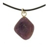 TF Premium Gemstone Pendant for Men and Women, Tumbled Stone