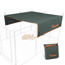 Sun Shade Specialized for Kfvigoho Dog Playpen, UV-Resistant, Easy Installation, Portable Carry Bag Included, Fits 32in/40in/47in Dog Fences for Outdoor Comfort and Protection