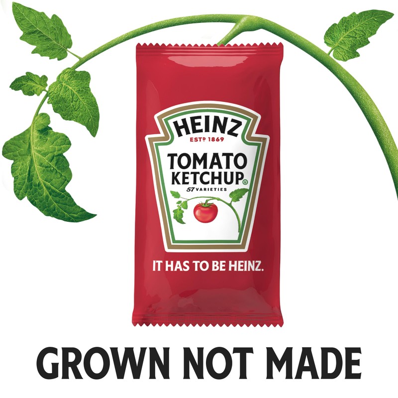 Heinz Ketchup Single Serve Packet (0.25 oz Packets, Pack of