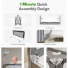 Bed Rail for Toddlers, 2 Minutes Quick Assembly Foldable Bed