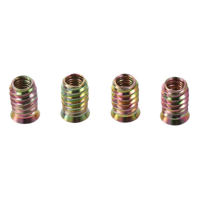 Threaded Inserts Nuts 20Pcs M6 M8 M10 Nut Inserts Carbon
