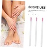 Outanaya Nail Engraving Pen Set 5pcs Plastic Nail Pens Cuticle