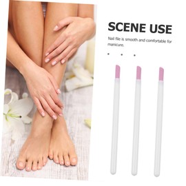 Outanaya Nail Engraving Pen Set 5pcs Plastic Nail Pens Cuticle Remover Manicure Tools for Home Use