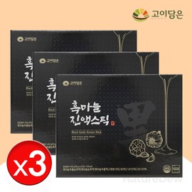 Nature Dew Health Mall Partner Effects and effects of 3 boxes of fermented black garlic essence / 발효 흑마늘진액 3박스 효능 효과