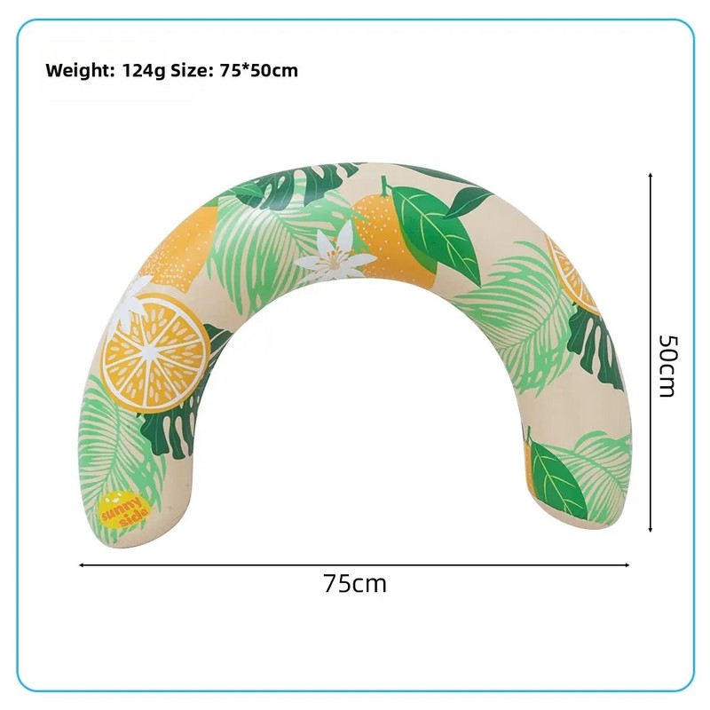 U-Shaped Inflatable Pool Float for Adults – Comfortable Neck &