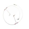 CJESLNA 10 Pcs Fishing Wire Leader Trace with Snap &