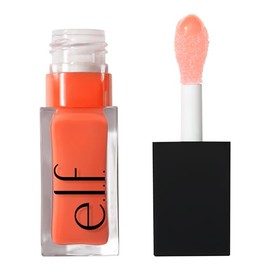 e.l.f. Cosmetics Glow Reviver Aceite para Labios Coral Durazno | Coral Fixation, Hidrata y Nutre con Brillo Intenso y Efecto Jugoso, Fórmula con Aceit