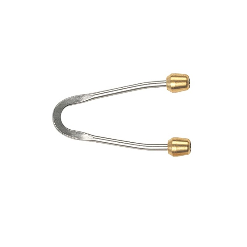 SALVIMAR Small with balls, unisex, adult, brass, slim design.