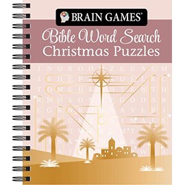 Brain Games - Bible Word Search Christmas Puzzles