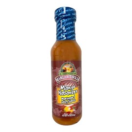 Margaritaville Mango Habanero Marinade & Wing Sauce, 14 Ounce (Pack of 6)