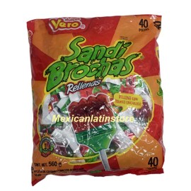 Vero Sandi Brochas 40-ct bag Filled with powder chili Net wt 1-lb 3-oz