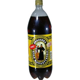 "OKROSHKA" (Kvas) "UKRAINE", Packaged in Plastic Bottle, 2L. "Monastyrsky", Pack of 4