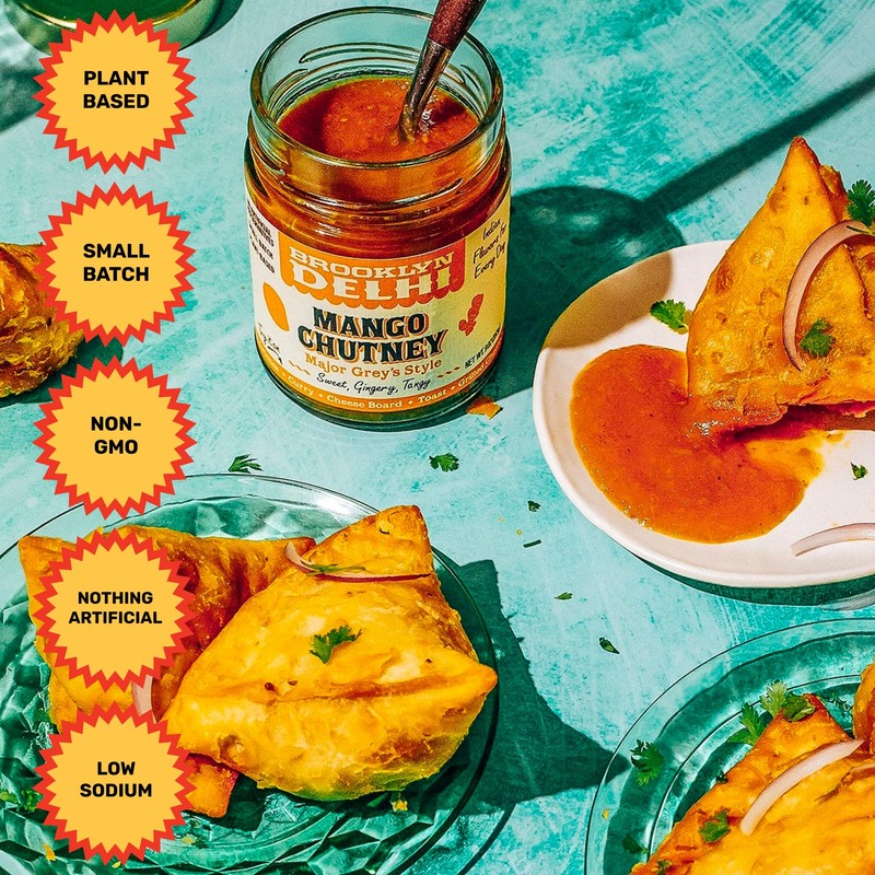 Brooklyn Delhi Mango Chutney - 9 Ounces - Made with