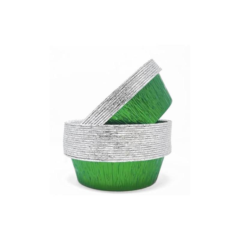 Bakery Direct 50 Round Aluminium Foil Pie Dishes in 5