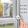 [6 Sets] Sliding Window Lock with Key Aluminum Alloy Adjustable