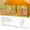 6 Pcs Macrame Plant Hanger Braided Cotton Rope Adjustable Hanging