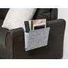 KIKKERLAND Sofa Pocket, Easy Storage for Magazine & Remote on
