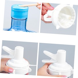 Tofficu 2pcs Water Bucket Stand with Nozzle Creative Water Outlet Bracket for Home Office Use Durable and Safe Design Random Color Spout Included Random Color