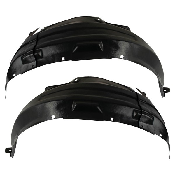 TRQ TRQ Front Inner Fender Liner Set Compatible with 2008-2022
