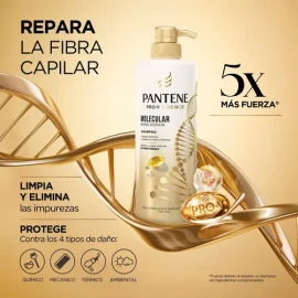 Shampoo Pantene Molecular Bond Repair Cabello Dañado 510ml
