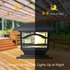Davinci Lighting Edison Solar Outdoor Post Cap Lights - 4x4