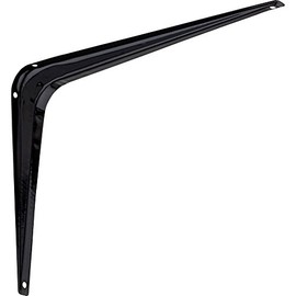 National Hardware N218-941 211BC Shelf Bracket in Black