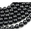 Zenkeeper About 180 Pcs Black Obsidian Beads for Jewelry Making