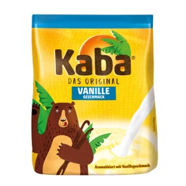 Kaba Vanille 400g Beutel Trinkpulver, das Original Vanillemilch-Pulver zum Anrühren in kalter und warmer Milch