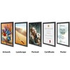 HORLIMER 8.5 x 11 Picture Frame Set of 12, Black