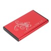 Hard Drive Enclosure 4TB 2.5in 5Gbps Transmission USB3.0 Aluminium Alloy