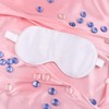 Artibetter Sleep Silk Sleep Comfortable Blindfold Eyeshade Satin Eye Covers