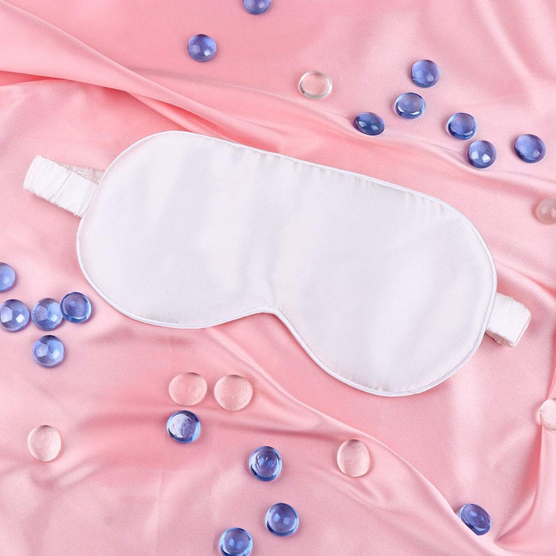 Artibetter Sleep Silk Sleep Comfortable Blindfold Eyeshade Satin Eye Covers