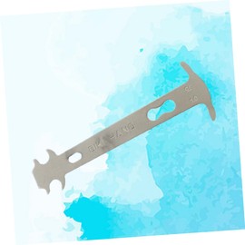 CORHAD Chain Wear Indicator Tool Bike Chain Checker Carbon Steel Gauge Convenient Repair Tool Silver