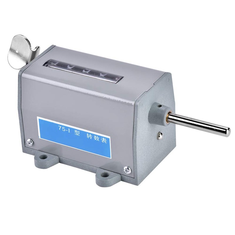 Rotary Revolution Counter, 75-I 5 Digits Display Machanical Display Rotary