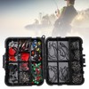Fishing Lures Baits Tackle Box with Rope Stainless Steel Material