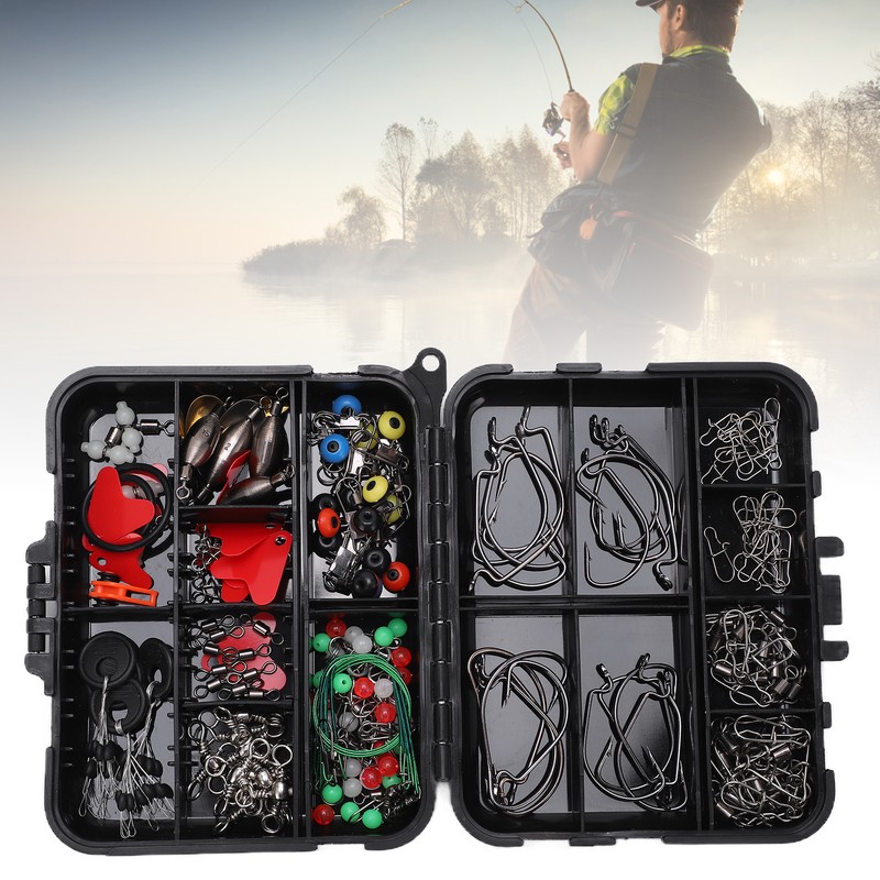 Fishing Lures Baits Tackle Box with Rope Stainless Steel Material